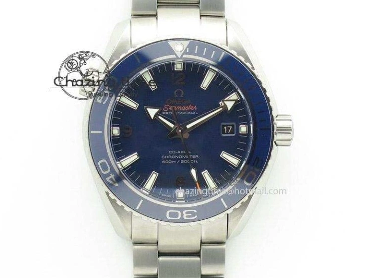 0416 Bold Seamaster Planet Ocean 600M 43.5mm SS SCF 1:1 Best Edition Green Bezel Gray Dial on Green Rubber Strap A8900 Super Clone 7666